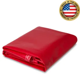 10 oz. Vinyl Tarp - Red - 30' x 40'