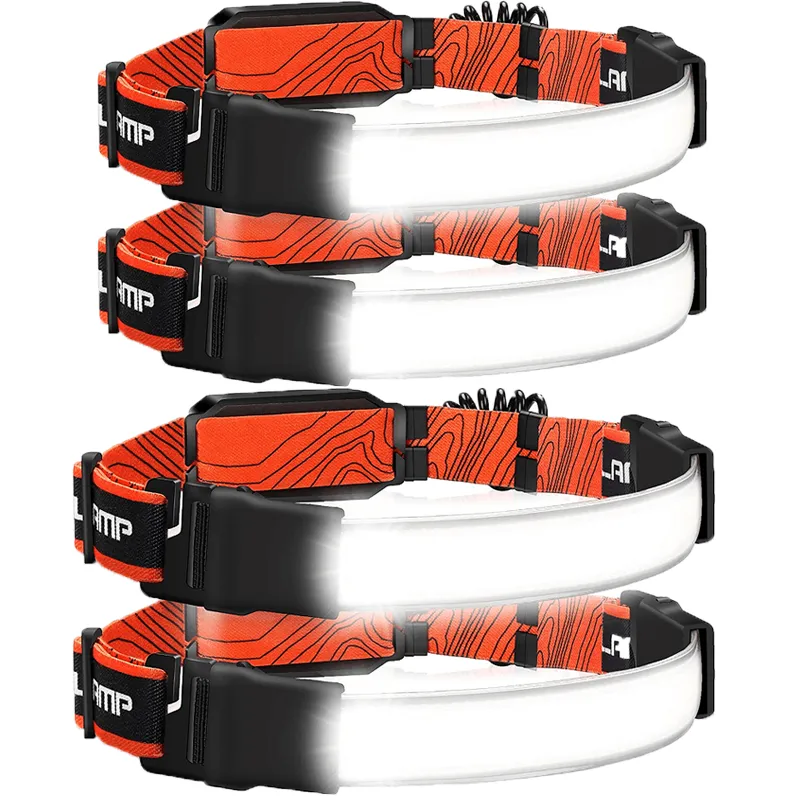 1000 Lumens 230° Wide Beam Hard Hat Headlamp Flashlight