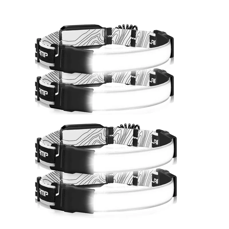 1000 Lumens 230° Wide Beam Hard Hat Headlamp Flashlight