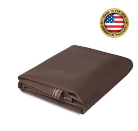 18 oz. Super Vinyl Tarp - Brown - 10' x 12'