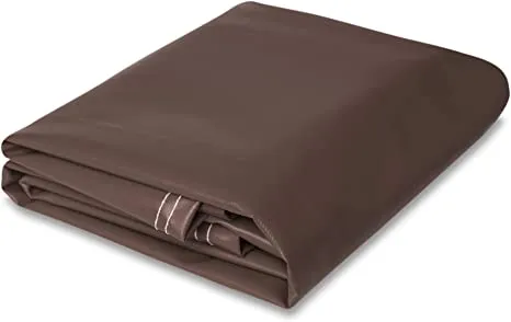 18 oz. Super Vinyl Tarp - Brown - 5' x 7'