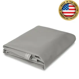 18 oz. Super Vinyl Tarp - Gray - 12' x 20'