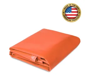 18 oz. Super Vinyl Tarp - Orange - 20' x 40'