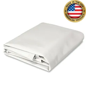 18 oz. Super Vinyl Tarp - White - 5' x 7'