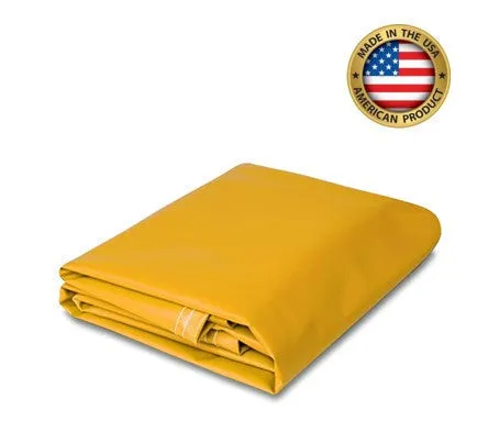 18 oz. Super Vinyl Tarp - Yellow - 30' x 40'