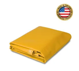 18 oz. Super Vinyl Tarp - Yellow - 30' x 40'