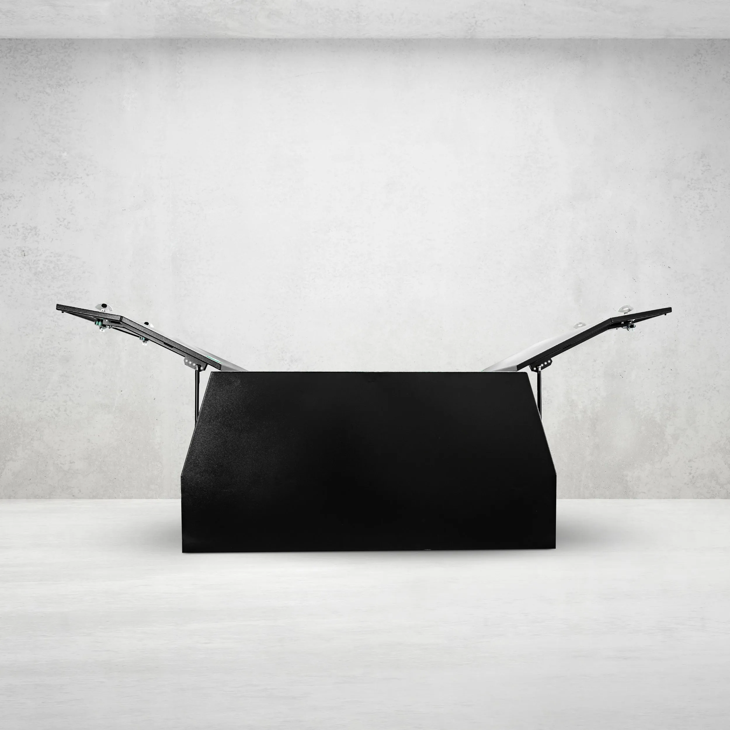 1800mm Aluminium Canopy - Black