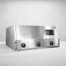1800mm Aluminium Canopy DS - Alloy