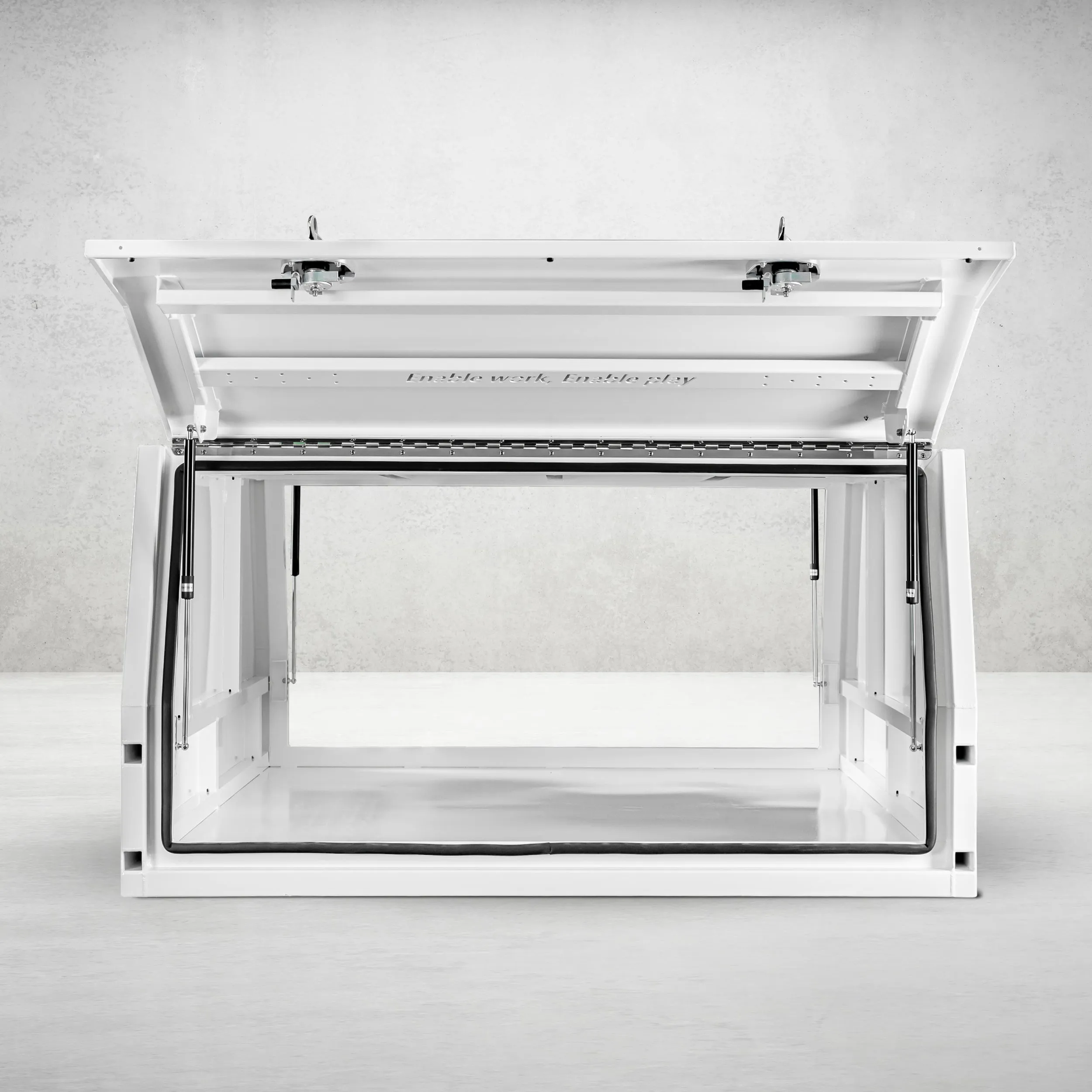 1800mm Aluminium Canopy - White