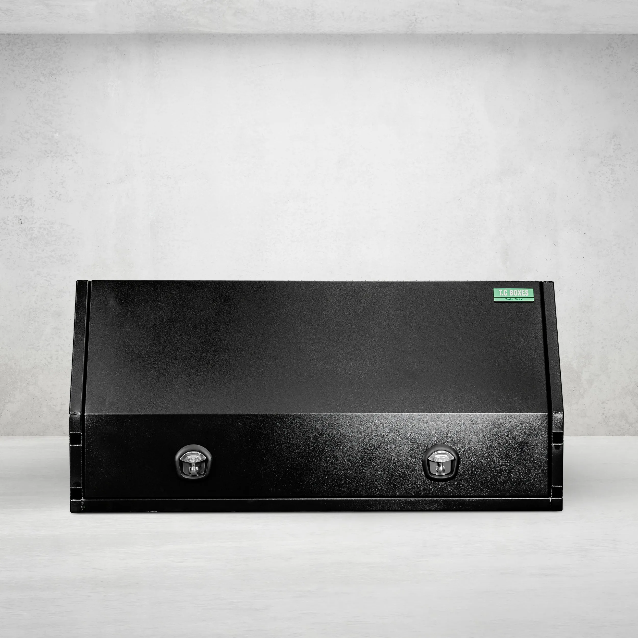 2400mm Aluminium Canopy - Black