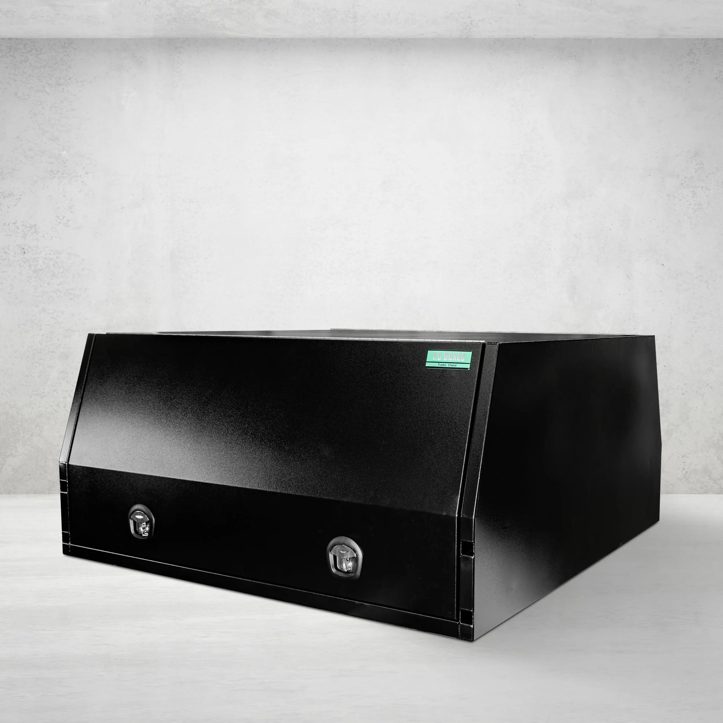 2400mm Aluminium Canopy - Black