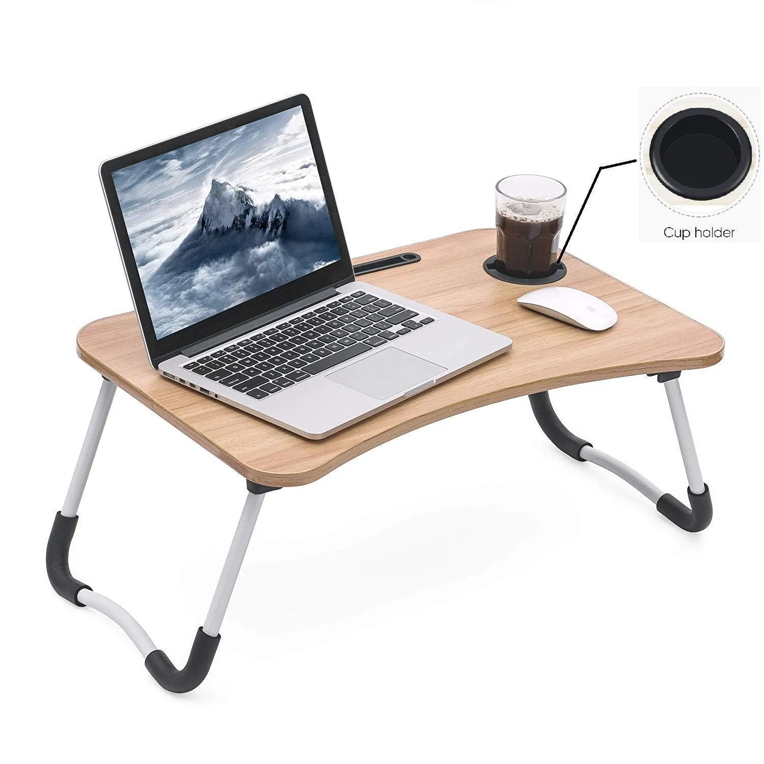 4493 Multi-Purpose Laptop Desk for Study and Reading with Foldable Non-Slip Legs Reading Table Tray , Laptop Table ,Laptop Stands, Laptop Desk, Foldable Study Laptop Table