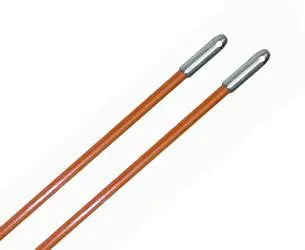 6' FIBERGLASS PUSH/PULL ROD WITH BULLNOSE TIP ON EACH END
