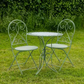 Ascalon Mesh 3 Piece Bistro Set - 'Green'