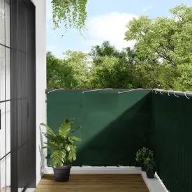 Balcony Screen Dark Green 120x800 cm 100% Polyester Oxford
