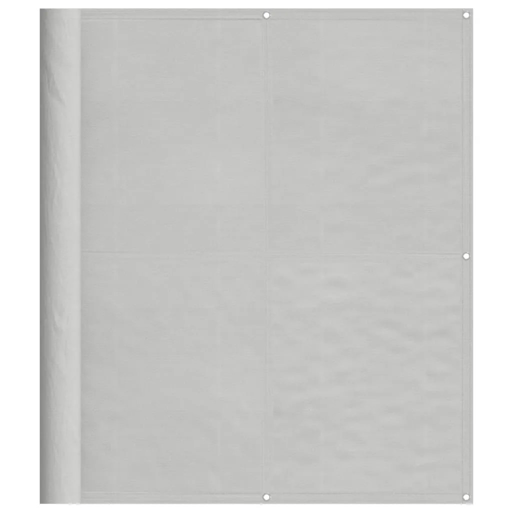 Balcony Screen Light Grey 120x400 cm 100% Polyester Oxford