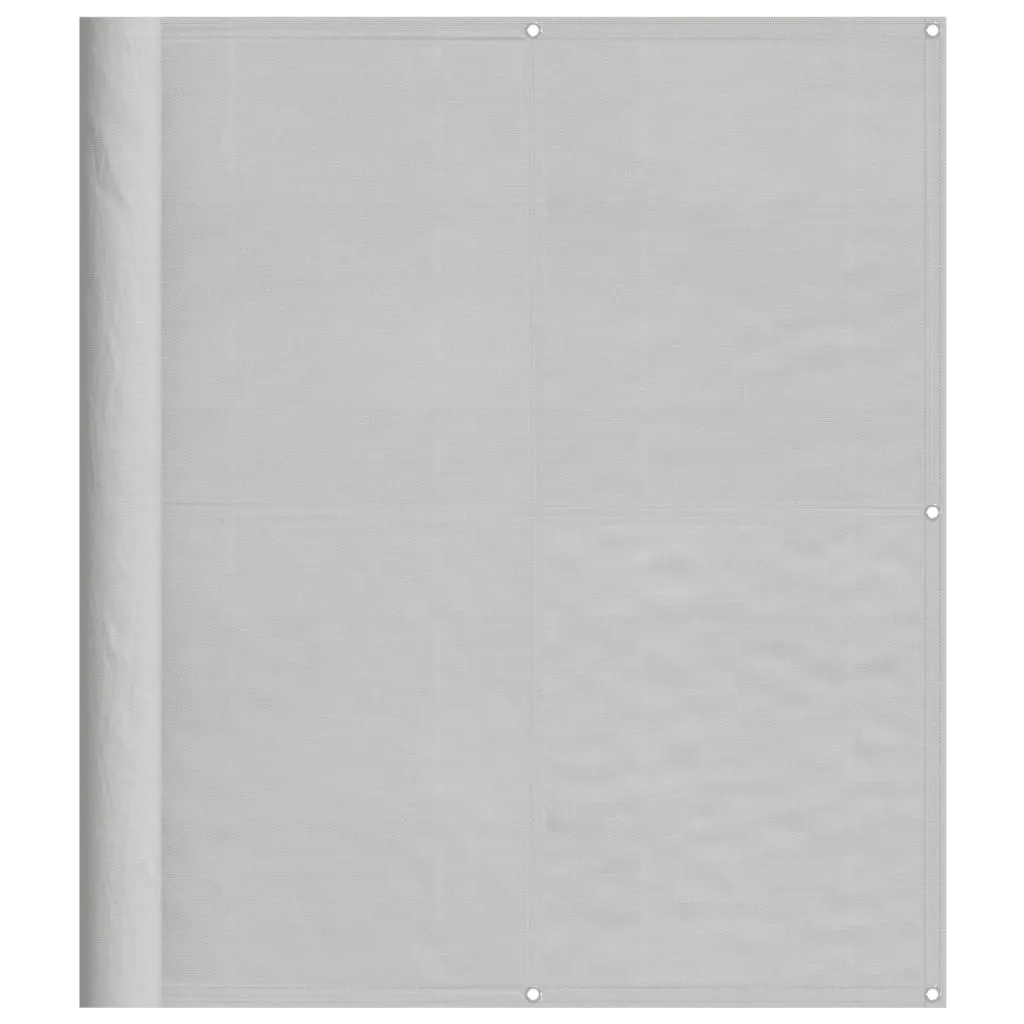 Balcony Screen Light Grey 120x500 cm 100% Polyester Oxford