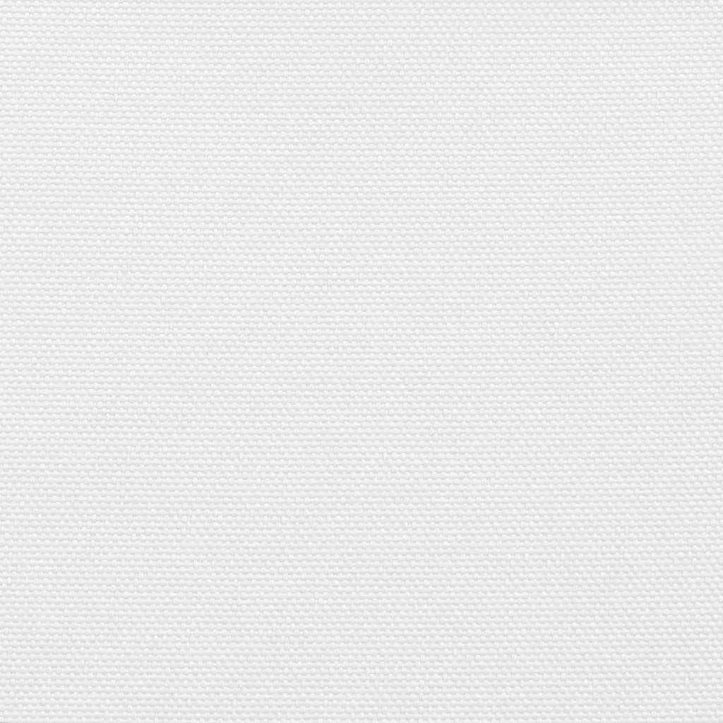 Balcony Screen White 120x800 cm 100% Polyester Oxford