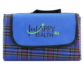 Beach Blanket for Picnic Basket Sets At a Festival Blue