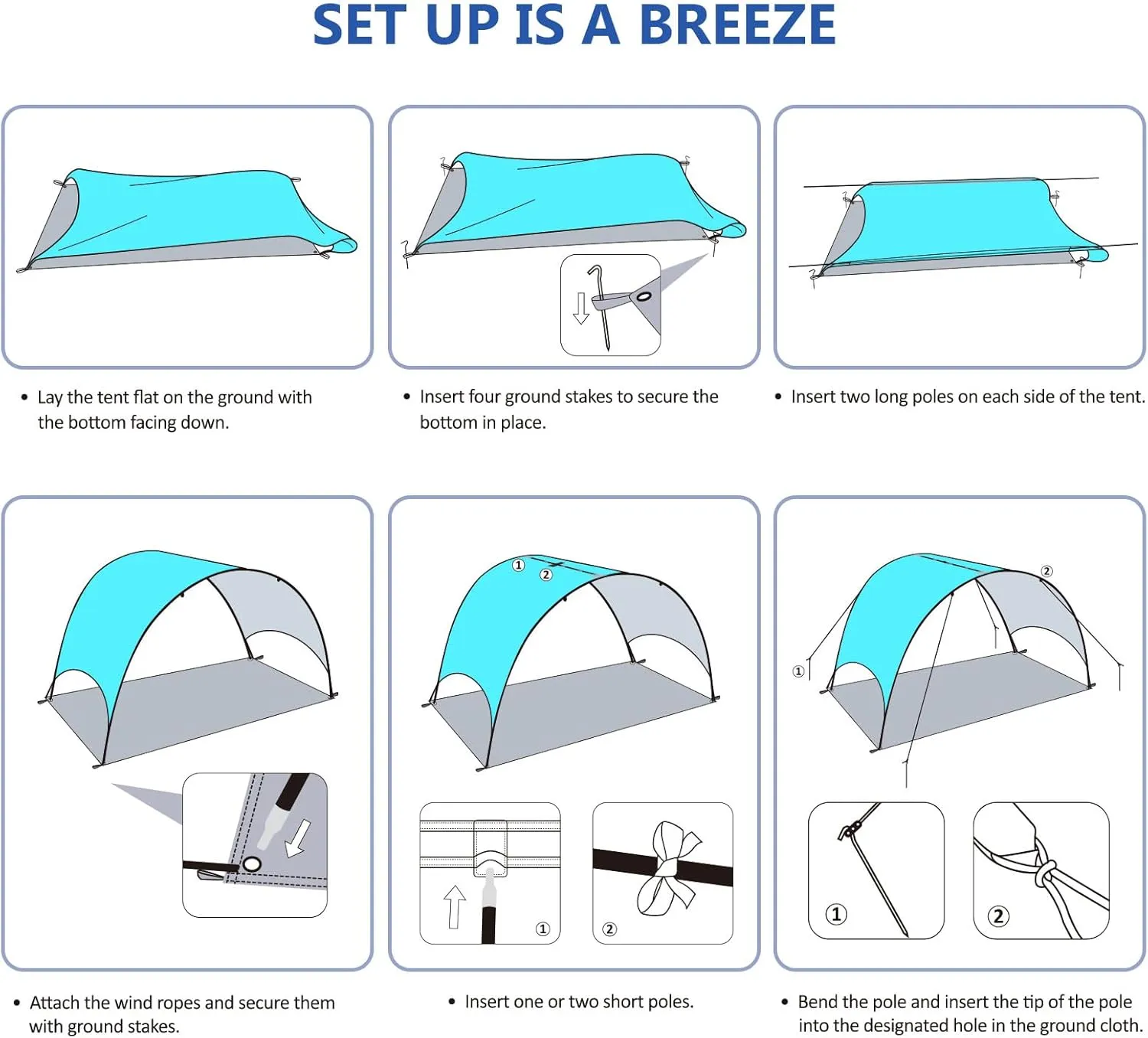 Beach Tent - Beach Shade Canopy Compact Fold (16.9x3.9), Own Patent, 360 Ventilation, Large Side Storage Pocket, UV Protection Portable Sun Shelter for Beach (Green, 90.5 * 59 * 53)
