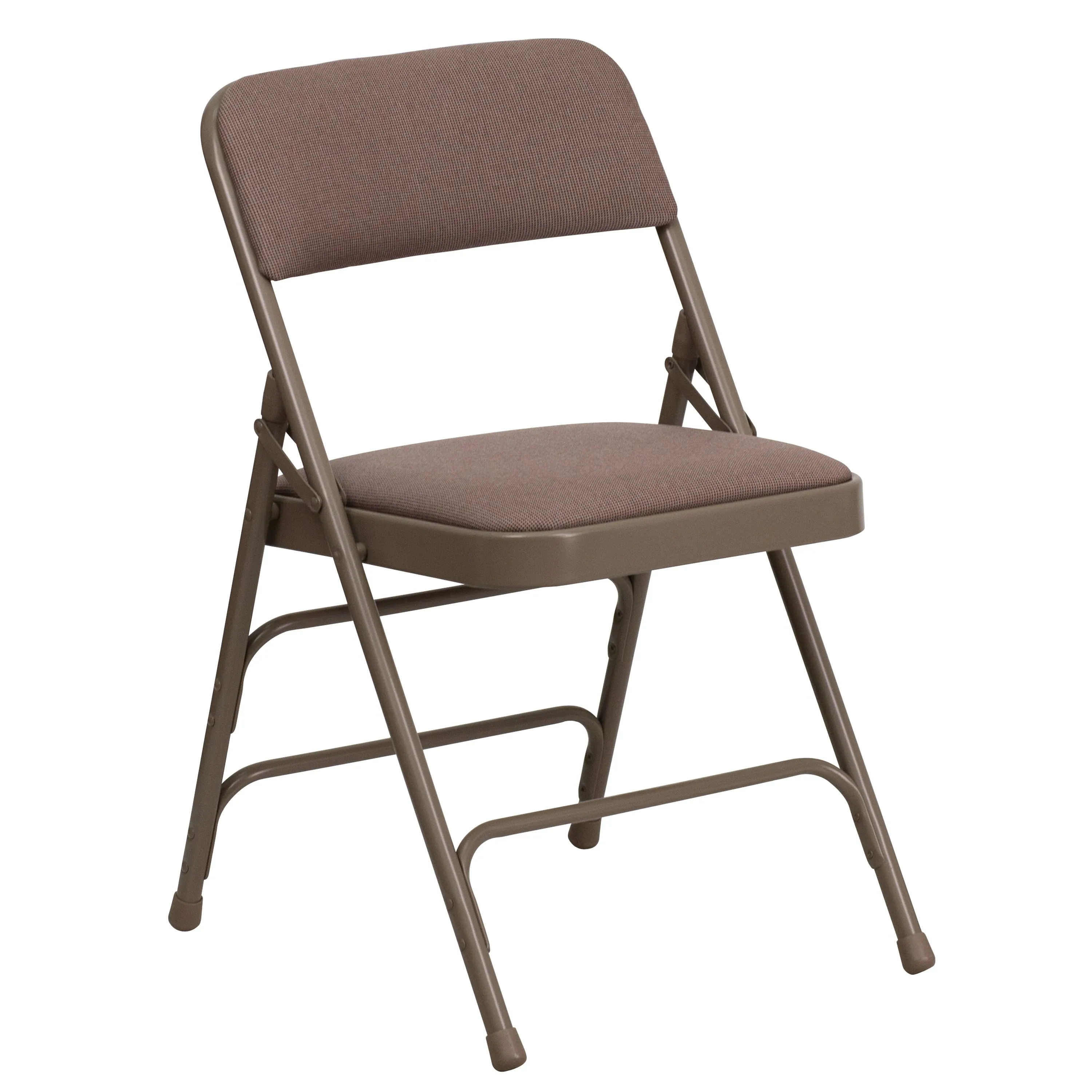Beige Fabric Folding Chair 2-HA-MC309AF-BGE-GG