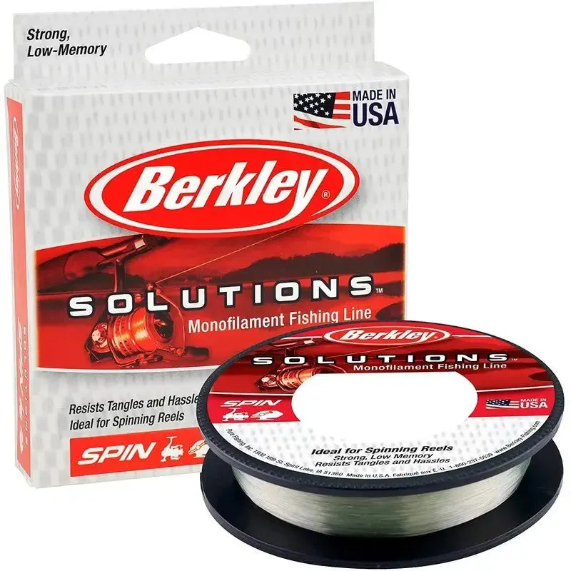 Berkley Solutions Monofilament Fishing Line 0.4Mm 300M - 12.1Kg Clear