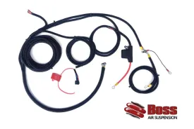 Boss Air 50A Onboard Air Wiring Kit to suit PX07