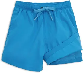 Boys Swim Trunks Kids Summer Drawstring Swim Board Shorts Fashion Quick Dry Beach Bathing Suit