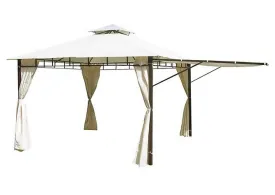 Canopy for 3m x 3m Extending Patio Gazebo (330cm Actual Width) - Two Tier - Main Section
