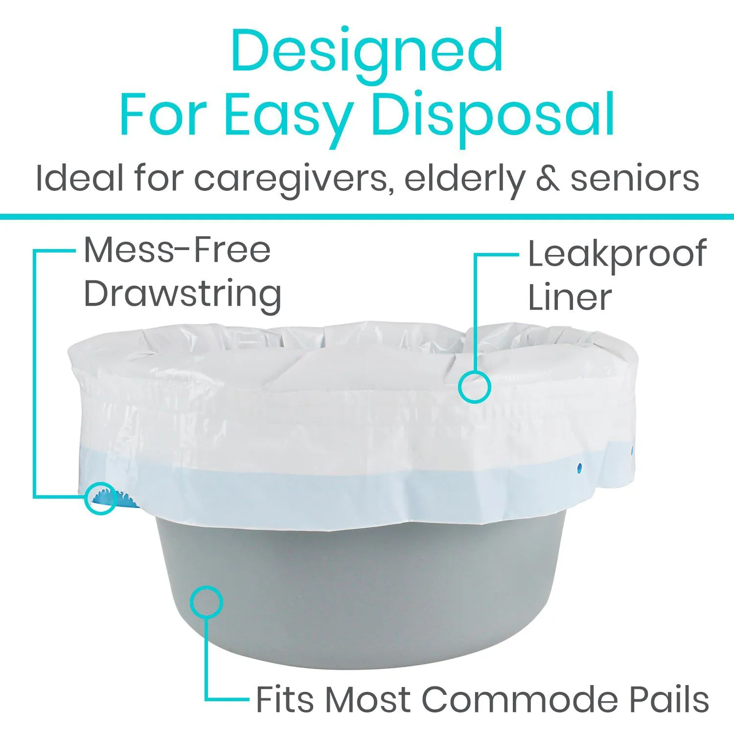 Commode Liners Only