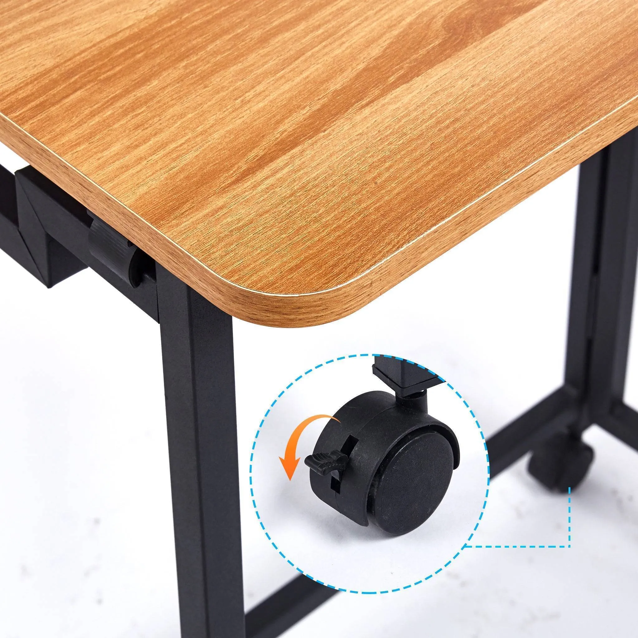 Computer Desk Office Desk Work Study Table with Shelves-SD-S07