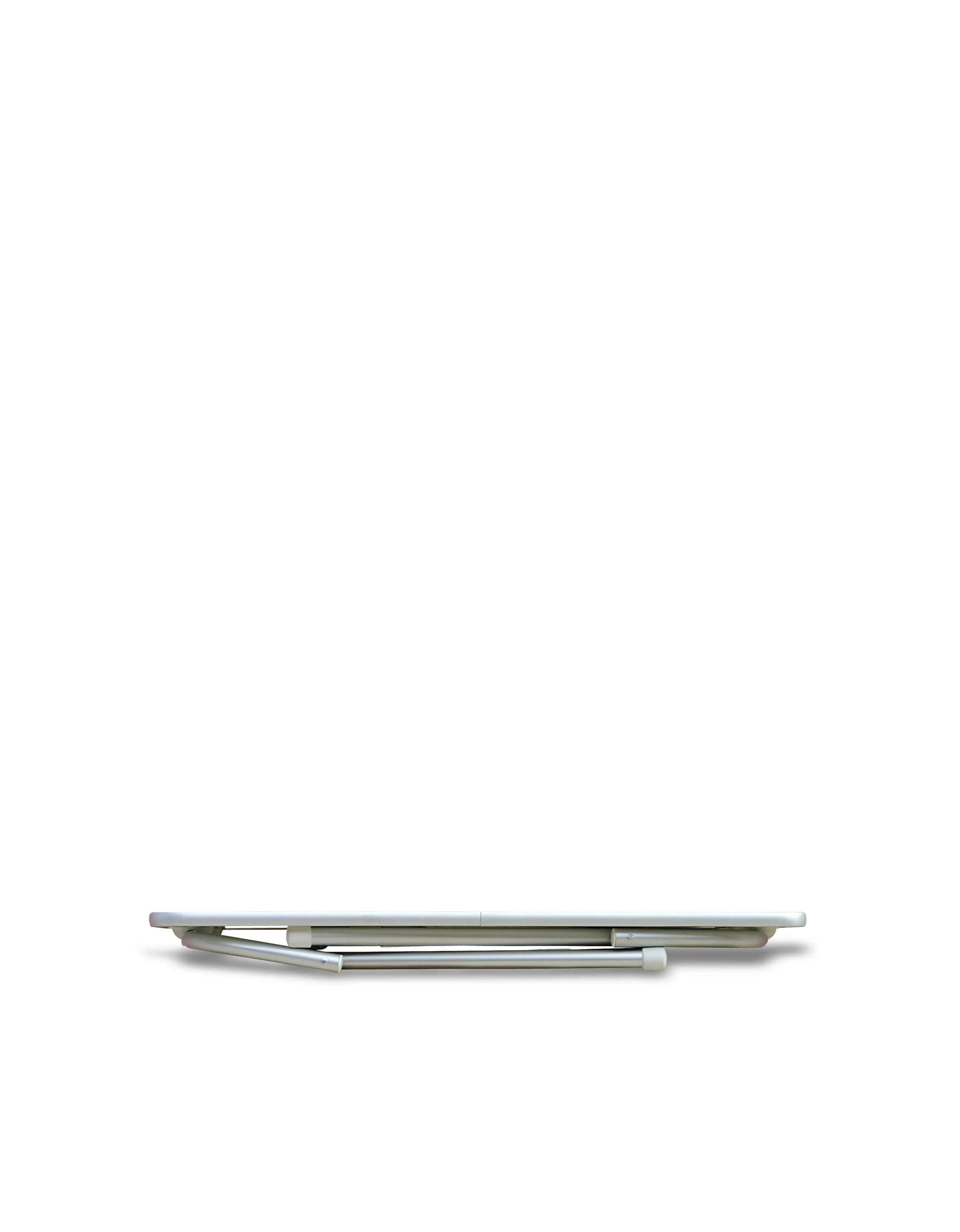 Folding Aluminum and Melamine Top Boat Table 44 x 88 x 70 cm-M200H