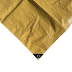 (Gold)Tan Poly Tarp 6' x 8' - Closeout Sale