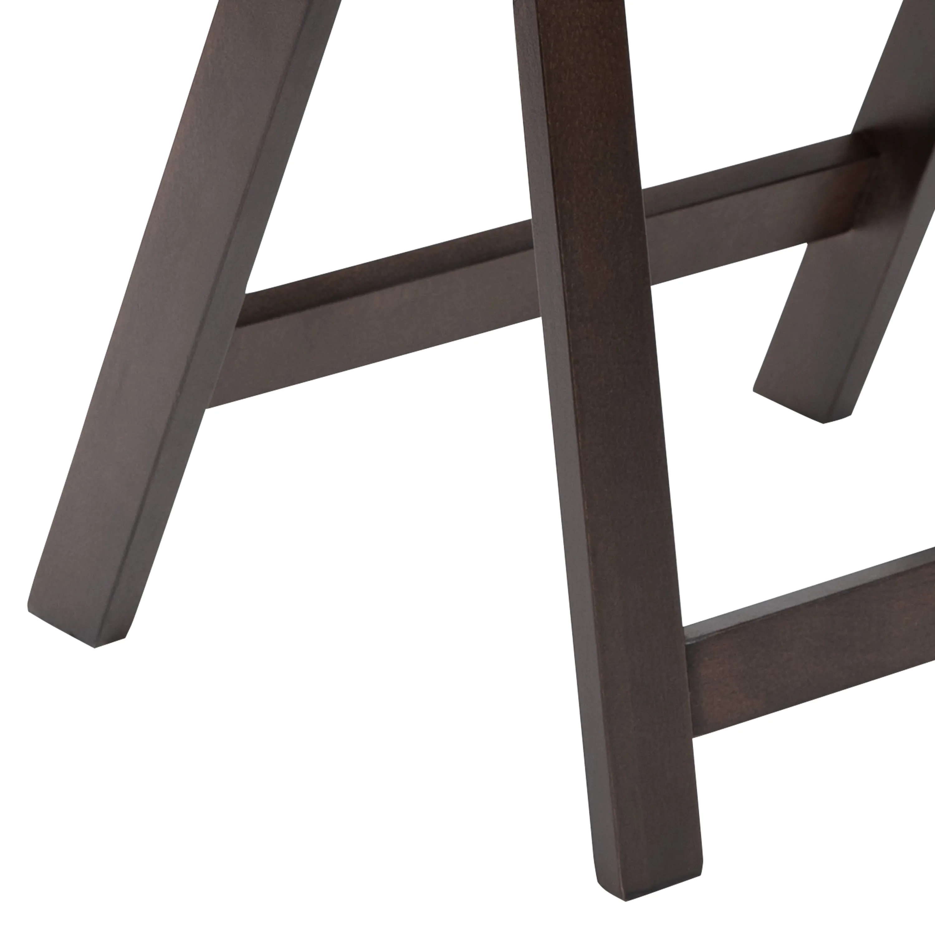 HERCULES Series Wood Folding Chair with Vinyl Padded Seat