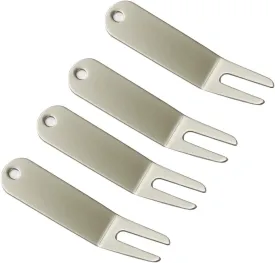 Metal Bending Golf Divot Repair Tool 4 Pack