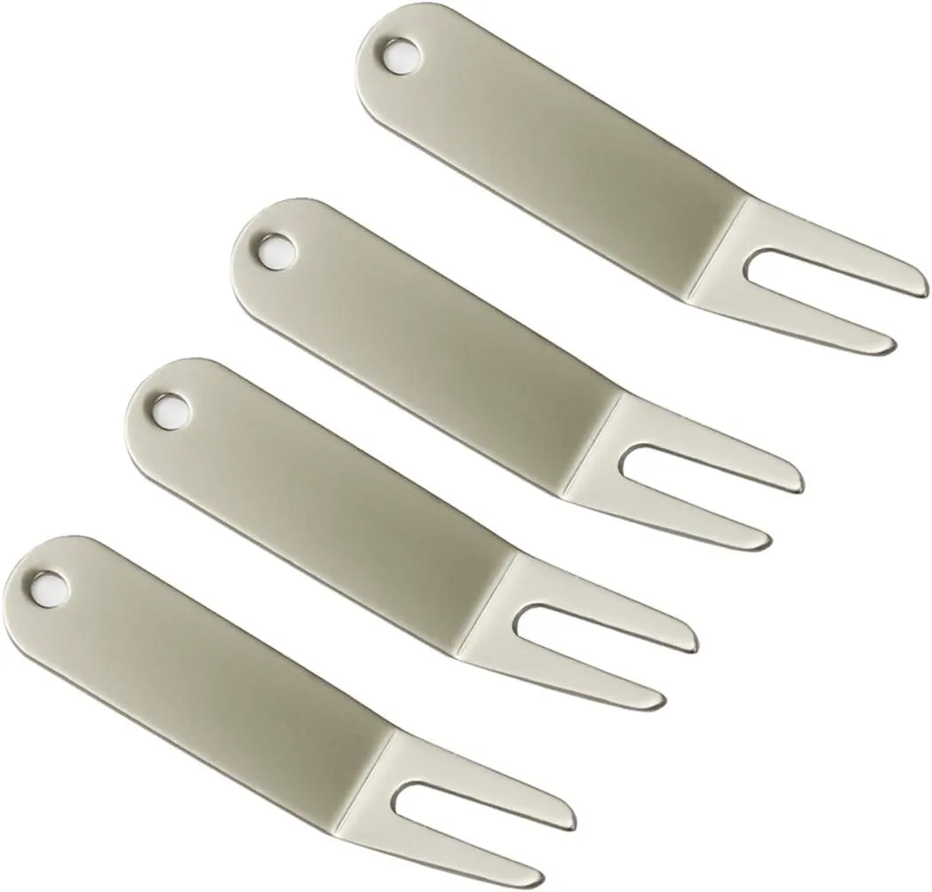 Metal Bending Golf Divot Repair Tool 4 Pack