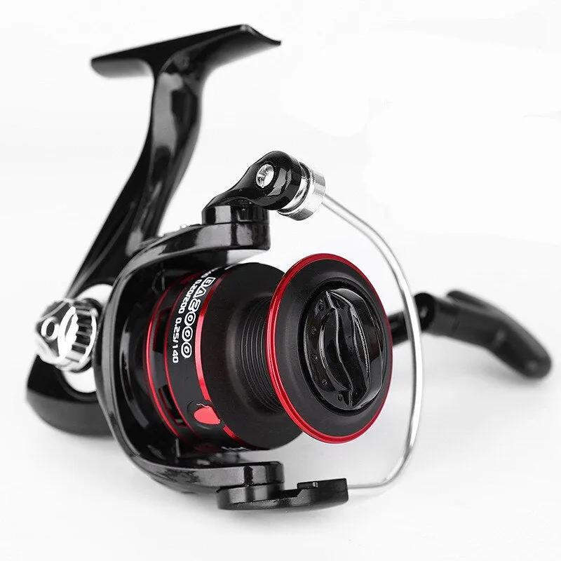 Metal Spool Fishing Reels Spinning 8-12kg Max Drag 5.2:1 High Speed Carp Spinning Reels Saltwater Reel Fishing Accessories