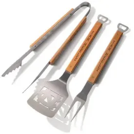 NCAA North Carolina Tar Heels Grill BBQ Tool Set - 3pc