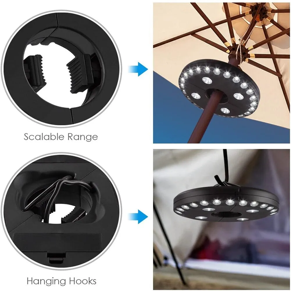 Patio Umbrella Light - 28 LED Lights - Cordless