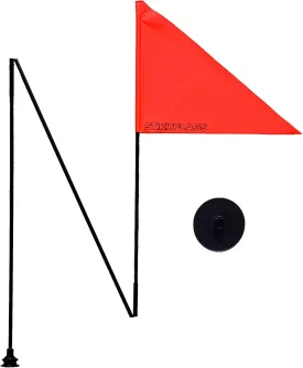 Peel & Stik Safety Flags and American Flags for Kayaks Paddleboards Inflatables SUP Accessories Canoes Dinghies Pontoons Boats Kids Cars Scooters 