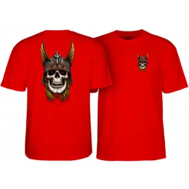 POWELL-PERALTA S/S T-SHIRT - ANDERSON SKULL RED