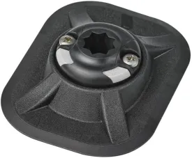 RAILBLAZA Gray Ribport Inflatable Boat Dinghy with Self-Adhesive Pad, Attach Rod Holders, Drink Holders, Camera Mount and More