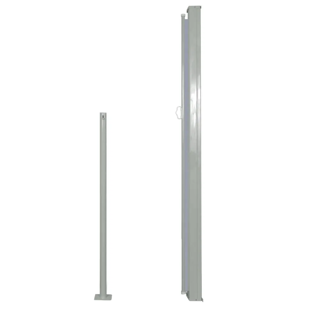 Retractable Side Awning 160 x 500 cm Grey