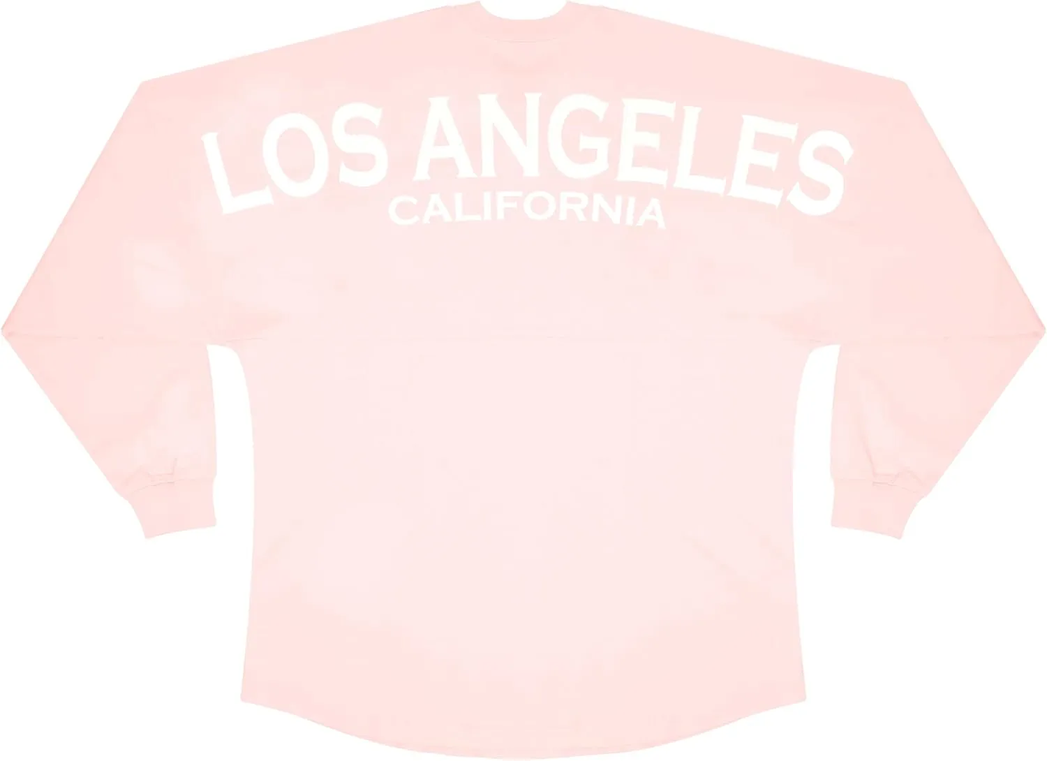 Spirit Jersey Classic Los Angeles, California Jersey, Oversized, Unisex, Long Sleeve Pullover Shirt, Pre-shrunk 100% Cotton