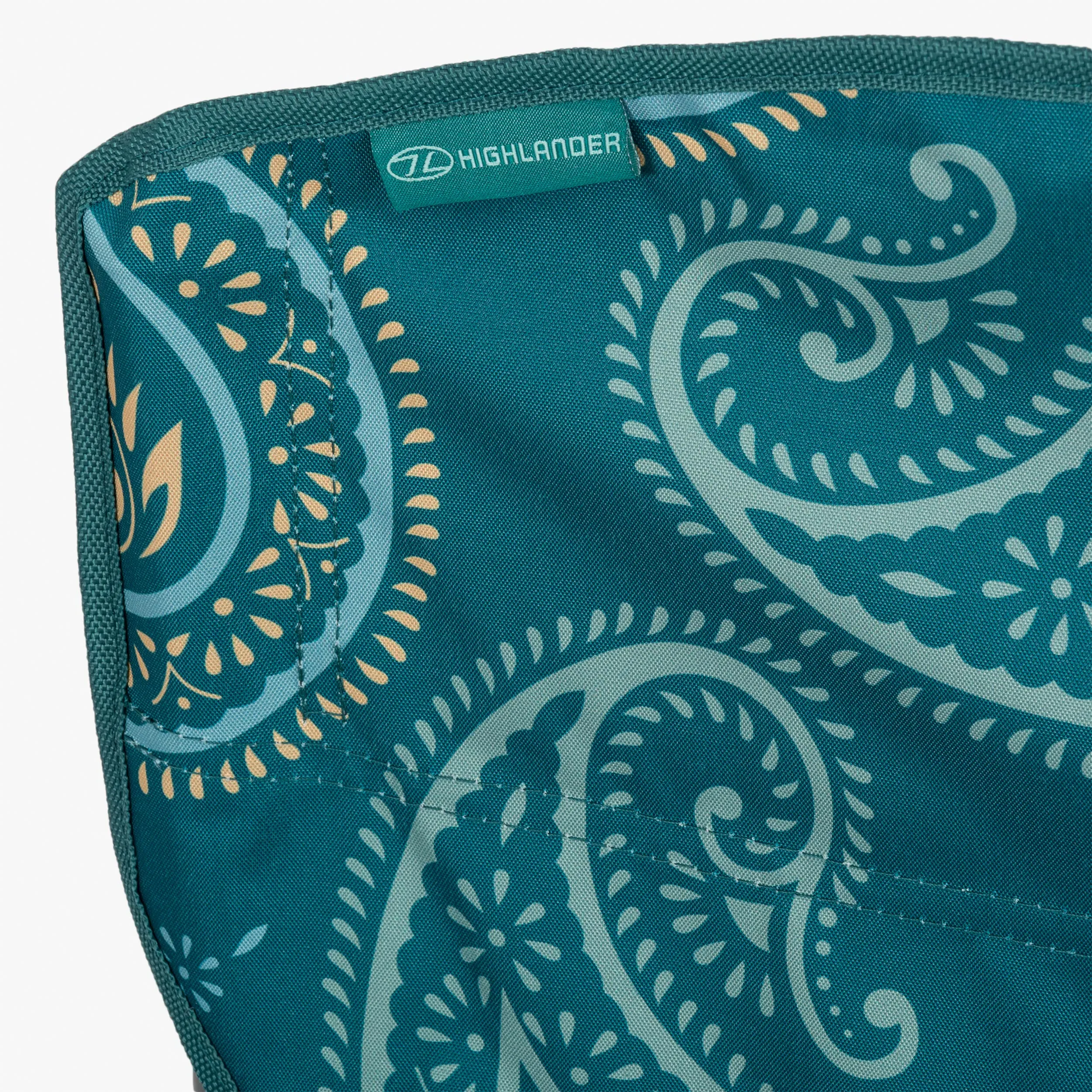 Stirling Camping Chair, 2 Pack, Paisley Teal