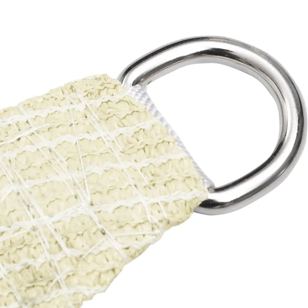 Sunshade Sail 160 g/m² Cream 2x3 m HDPE