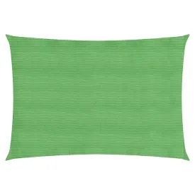 Sunshade Sail 160 g/m² Light Green 5x7 m HDPE
