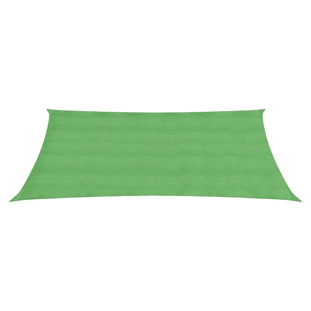 Sunshade Sail 160 g/m² Light Green 5x7 m HDPE