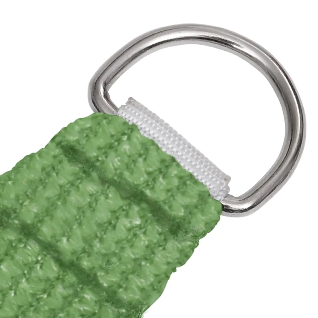 Sunshade Sail 160 g/m² Light Green 5x7 m HDPE