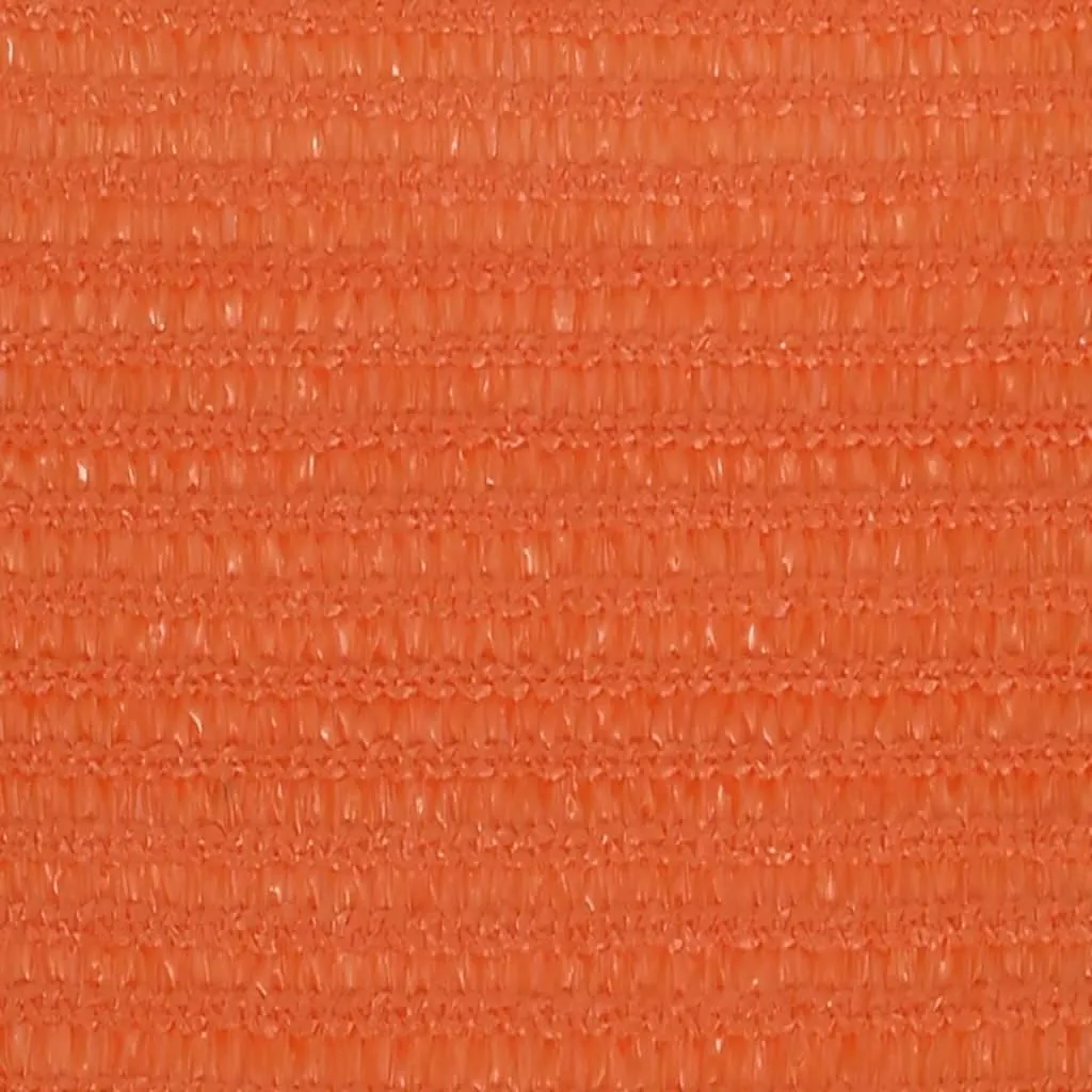 Sunshade Sail 160 g/m² Orange 2.5x4 m HDPE